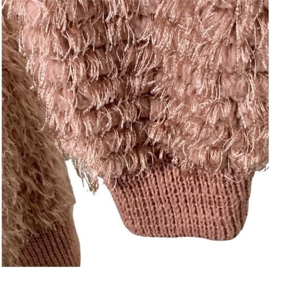 Knox Rose Sweater Womens Small Cardigan Jacket Top Pink Fall Winter Casual Work - Picture 4 of 12